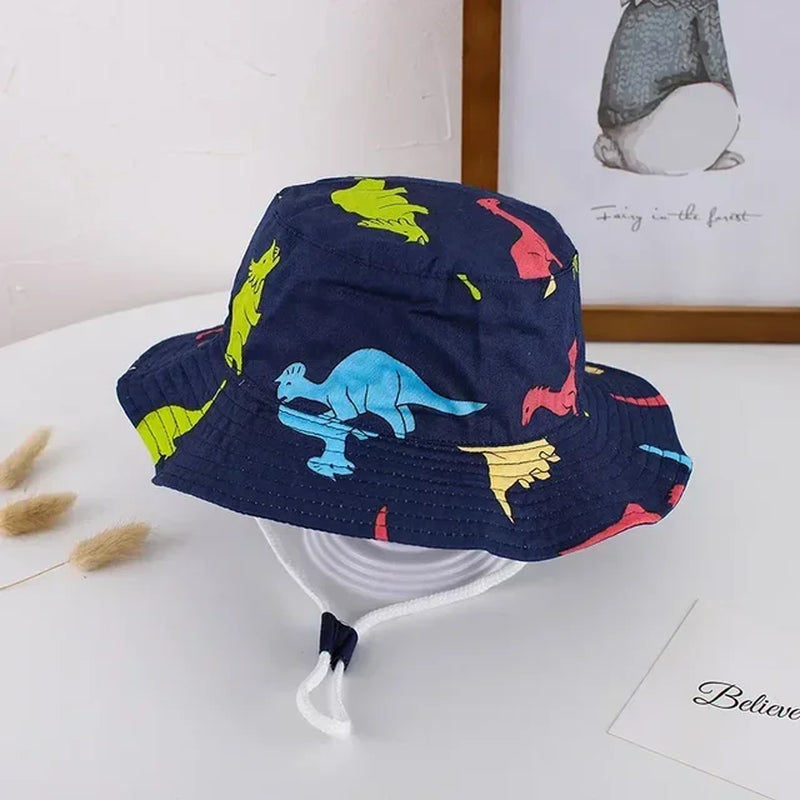 New Panama Summer Baby Girls Hat Beach Sun Cap Travel Boys Fisherman Cap Outdoor Children Bucket Hats Cotton Toddler Baby Hats