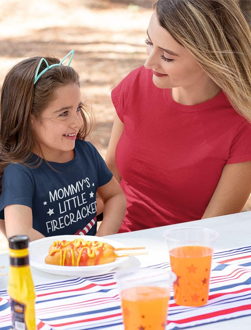 Mommy'S Little Firecracker Cute 4Th of July Toddler Infant Kids T-Shirt