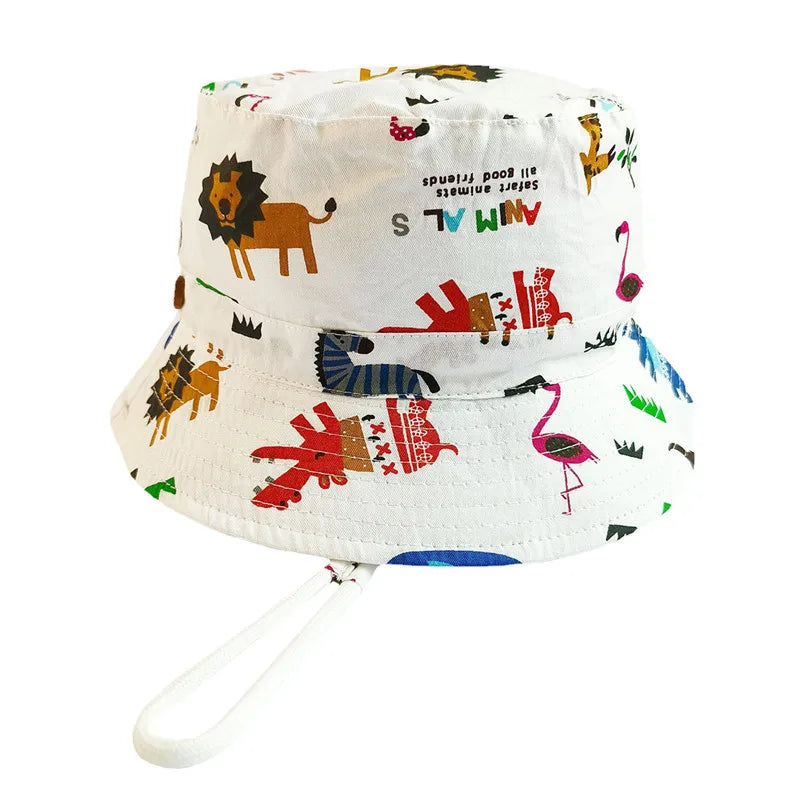 New Panama Summer Baby Girls Hat Beach Sun Cap Travel Boys Fisherman Cap Outdoor Children Bucket Hats Cotton Toddler Baby Hats